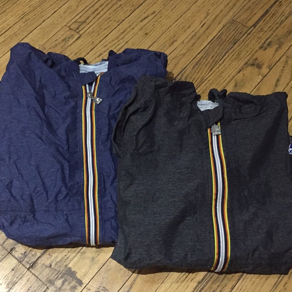 Set of 2 K-Way wind jackets - Picture 1 of 5